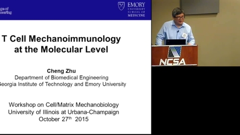 Thumbnail for entry T cell mechanoimmunology at the molecular level