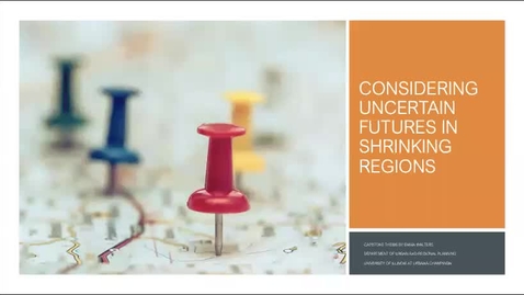 Thumbnail for Considering Uncertain Futures in Shrinking Regions