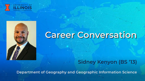 Thumbnail for Career Conversation: Sidney Kenyon, Director of Transportation, The Village of Schaumburg