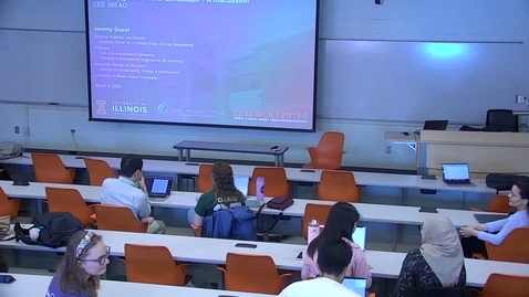 Thumbnail for Advanced Environmental Engr Seminar (CEE 595) Spring 2026