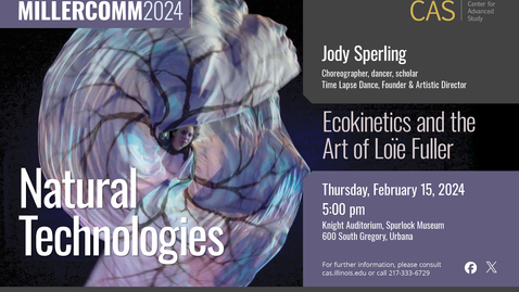 Thumbnail for entry Jody Sperling, Natural Technologies, CAS/MillerComm2024