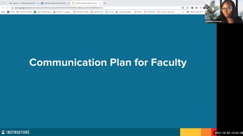 Thumbnail for entry Instructure: Faculty Communication