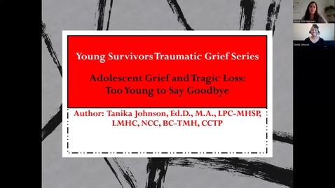 Thumbnail for Adolescent Grief and Tragic Loss