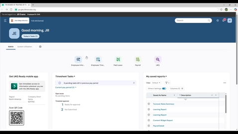 Thumbnail for UKG Ready - How to Approve Timesheets as a Manager