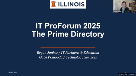 Thumbnail for The Prime Directory