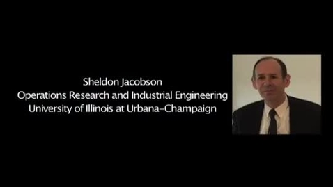 Thumbnail for Sheldon Jacobson: Research on airport screening
