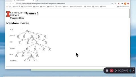 Thumbnail for CS 440  (Fall 2020) Games 5