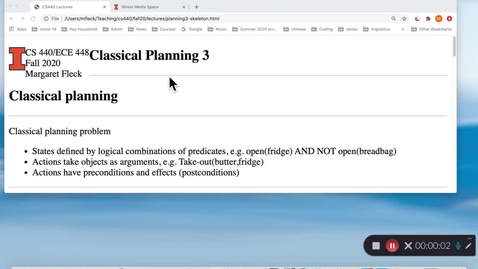 Thumbnail for CS 440 (Fall 2020) Planning 3