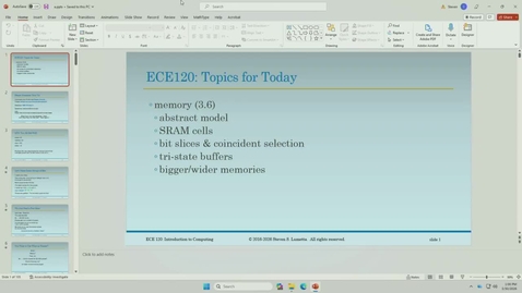Thumbnail for Introduction to Computing (ECE 120 AL5) Spring 2026