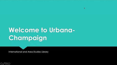 Thumbnail for entry Welcome to Urbana-Champaign