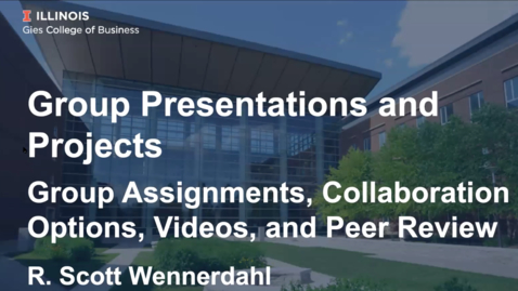 Thumbnail for Workshop: Group Presentations and Projects (04/10/20)