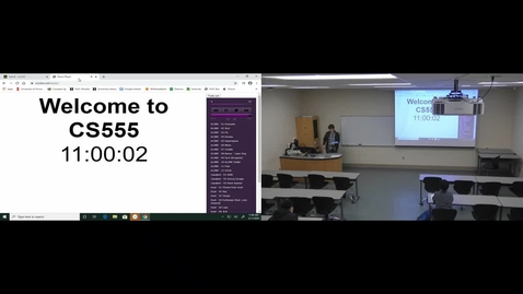 Thumbnail for entry CS 555 - Spring 2020
