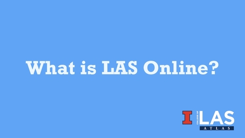 Thumbnail for Overview of LAS Online