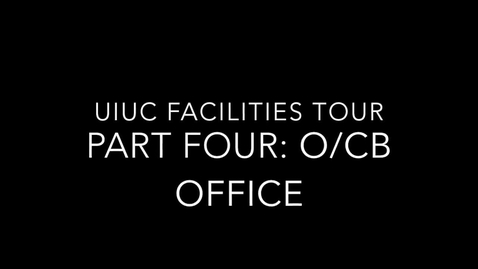 Thumbnail for DELETE UIUC Chemistry Facilities Tour Part 4: O/CB Office &amp; Introduction to Roger Adams Lab
