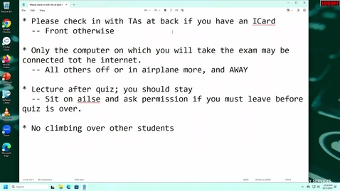 Thumbnail for Progrmg Languages &amp; Compilers (CS 421 DU) (CS 421 DG) Fall 2025