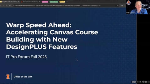 Thumbnail for Warp Speed Ahead: Accelerating Canvas Course Building with New DesignPLUS Features