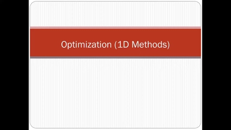 Thumbnail for Optimization-Part2