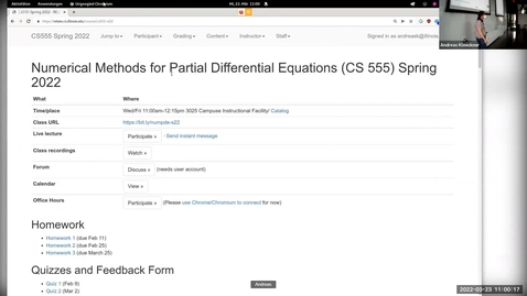Thumbnail for CS555 Lecture 17 March 23