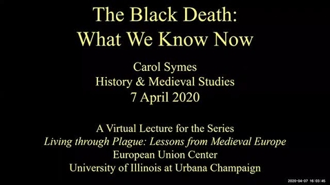 Thumbnail for The Black Death: What We Know Now