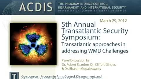 Thumbnail for Transatlantic Approaches in Addressing WMD Challenges