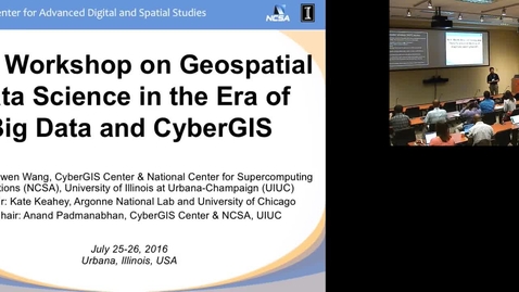 Thumbnail for NSF Workshop on Geospatial Data Science.mp4