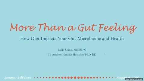 Thumbnail for entry More Than a Gut Feeling: How Diet Impacts Your Gut Microbiome and Health