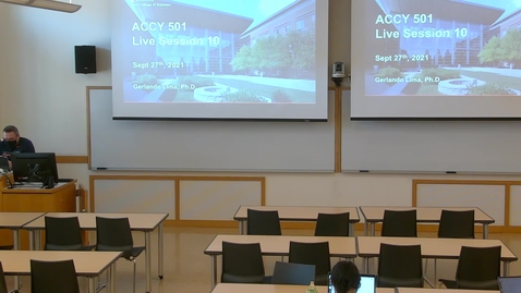 Thumbnail for Accounting Analysis I (ACCY 501 MSF) Fall 2021