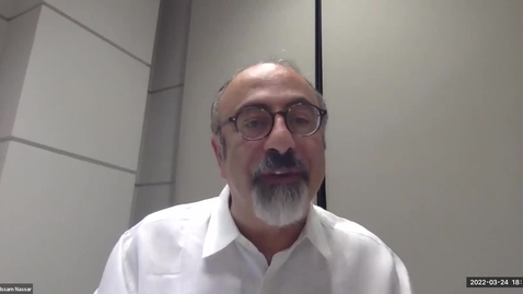 Thumbnail for Visitor Talk - Issam Nassar