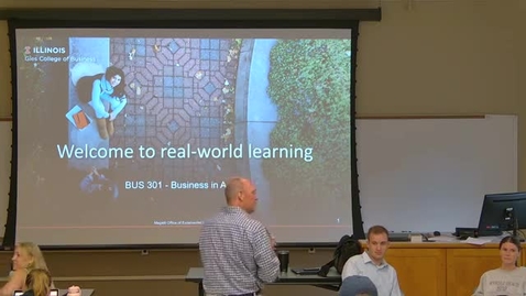 Thumbnail for Business in Action (BUS 301 F) Fall 2022