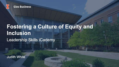 Thumbnail for Fostering a Culture of Equity and Inclusion