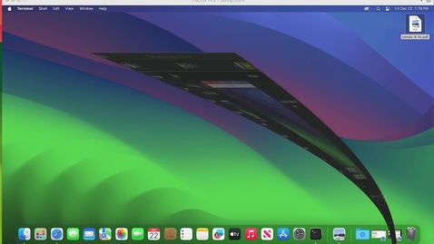 Thumbnail for Tutorial: Create Anaconda Virtual Environment on macOS - REV Spring 2024