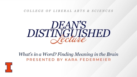 Thumbnail for What's in a Word? Finding Meaning in the Brain