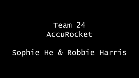 Thumbnail for T24 AccuRocket Video