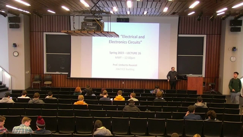 Thumbnail for ECE 205 Lecture 26 - Spring 2023