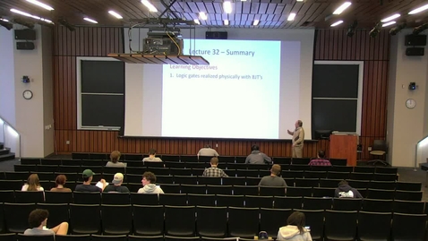 Thumbnail for ECE 205 Lecture 32 - Spring 2023