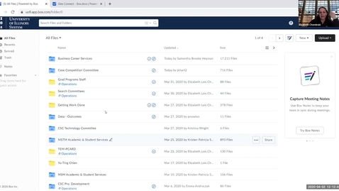 Thumbnail for Gies Connect Virtual Lunch: Box.com