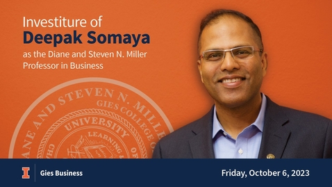 Thumbnail for Deepak Somaya Investiture 2023
