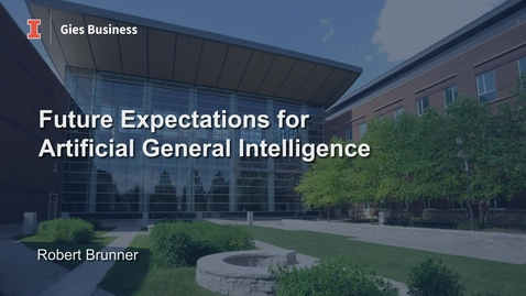 Thumbnail for entry Future Expectations for Artificial General Intelligence