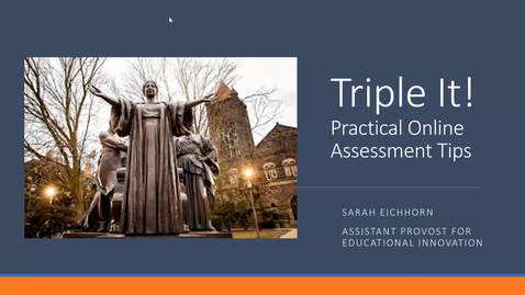 Thumbnail for OTA: Transitioning Assessments Online