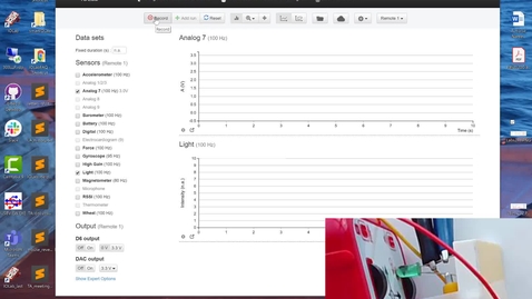 Thumbnail for entry Brightness and Voltage of Green LED