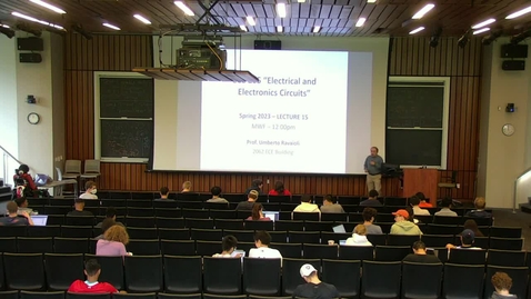 Thumbnail for ECE 205 Lecture 15 - Fall 2023