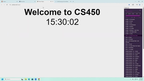 Thumbnail for Lecture 13, March 4 (via lecture capture)