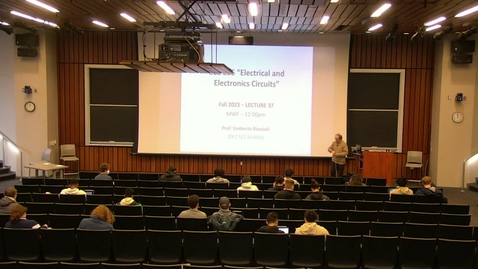 Thumbnail for ECE 205 Lecture 37 - Fall 2023