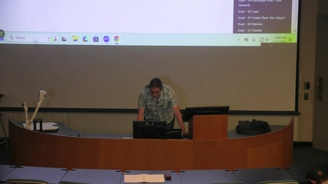 Thumbnail for Lecture 22 (November 7, via lecture capture)