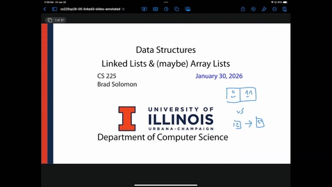 Thumbnail for CS 225 Spring 2026