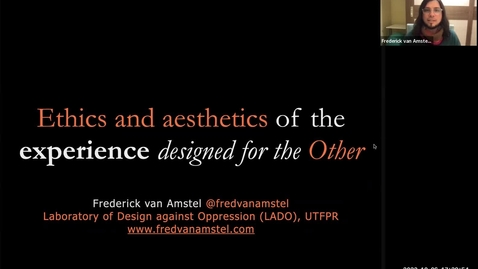 Thumbnail for Visitor Talk: Frederick van Amstel