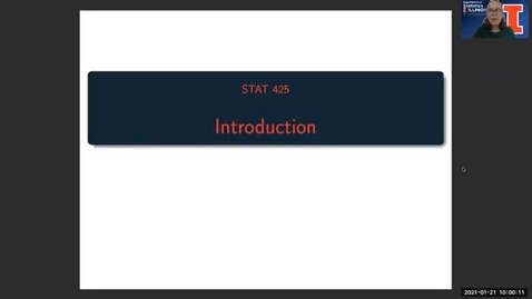 Thumbnail for entry STAT425: Introduction to Regression Analysis