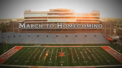 Thumbnail for Marching Illini: March to Homecoming
