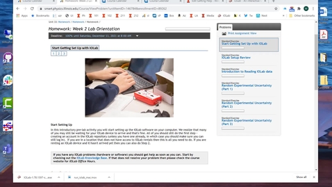 Thumbnail for Getting &amp; Running the IOLab Software