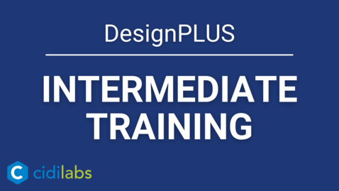 Thumbnail for DesignPLUS Intermediate Training